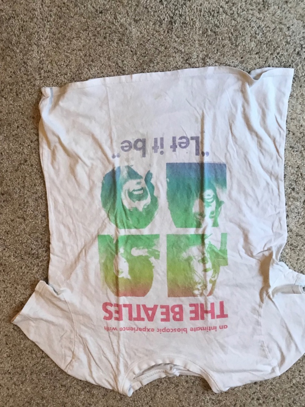 White Beatles Shirt